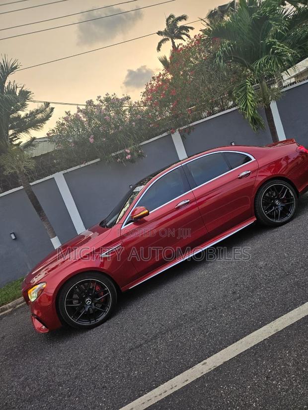 Mercedes-Benz E63 2020 Red