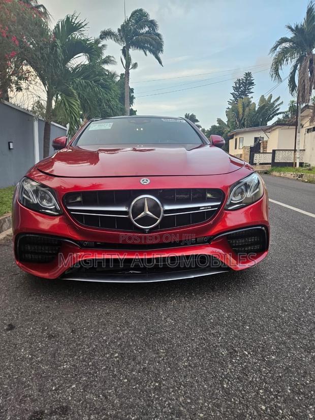 Mercedes-Benz E63 2020 Red