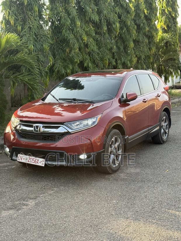 Honda CR-V EX-L AWD 2019 Red photo 6