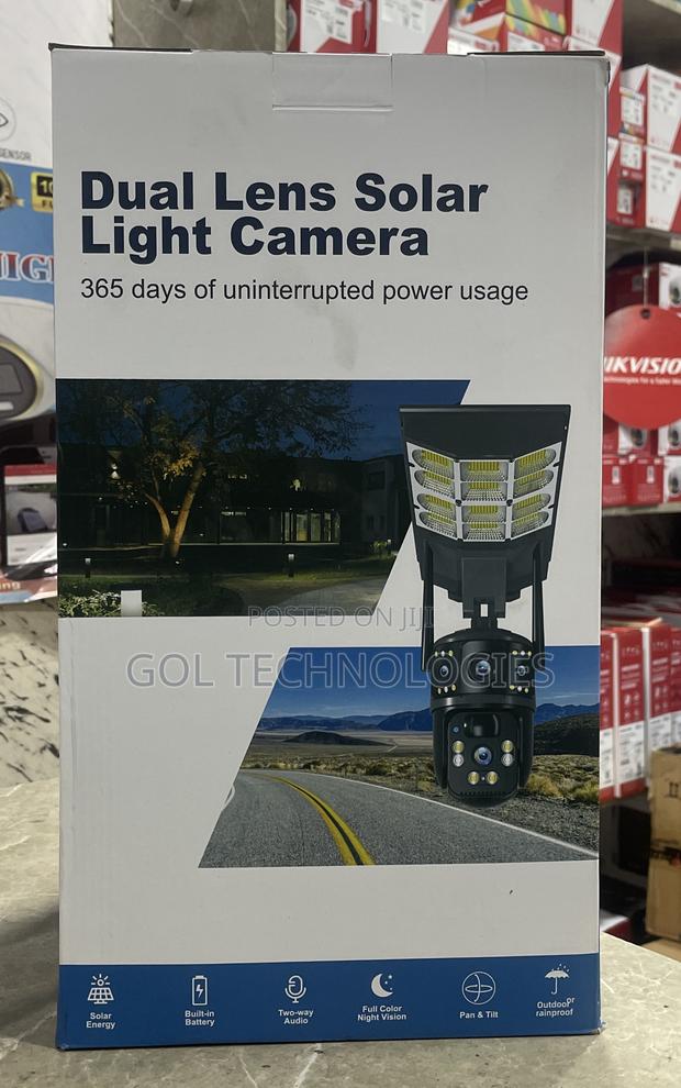 4g Dual Lens Solar Light Camera 365 Days of Uninterrupted Power Usage photo 2