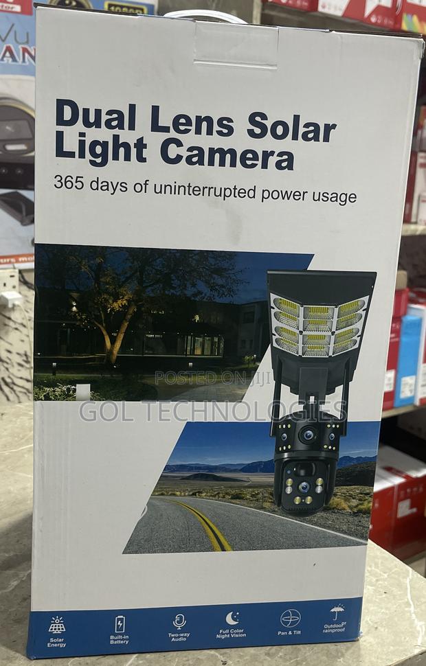 4g Dual Lens Solar Light Camera 365 Days of Uninterrupted Power Usage