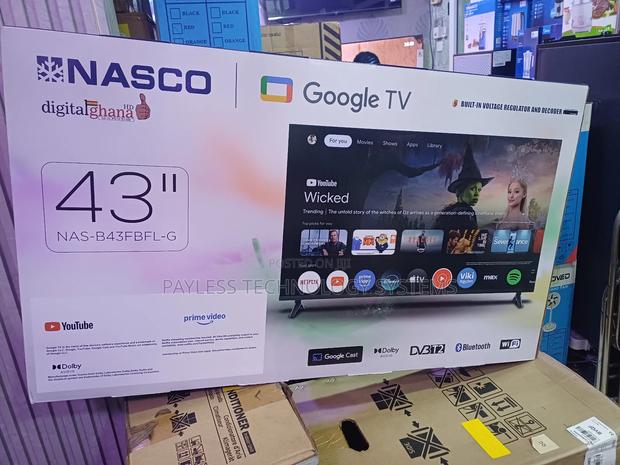 Nasco 43 Inch Frameless Smart Android Google Tv (Nas-B43fbfl-G) photo 2