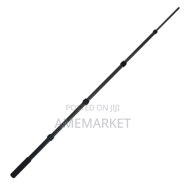 3.8meters Extendable Portable Handheld Boom Pole For Filming 3-section photo 2