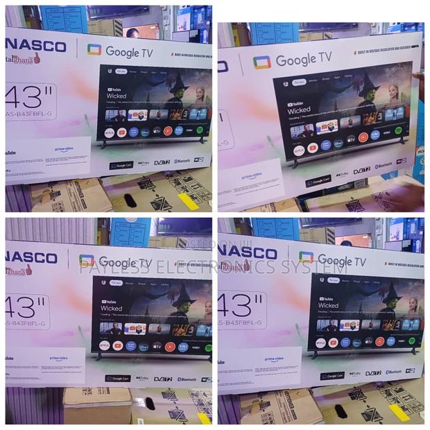 Nasco 43 Inch Frameless Smart Android Google Tv