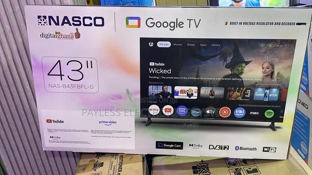 Nasco 43 Inch Frameless Smart Android Google Tv photo 3