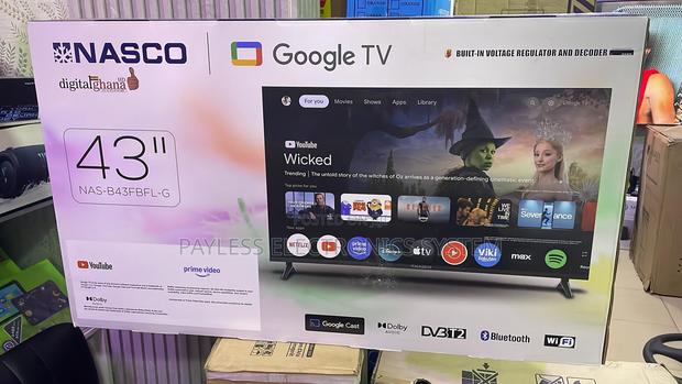 Nasco 43 Inch Frameless Smart Android Google Tv photo 2