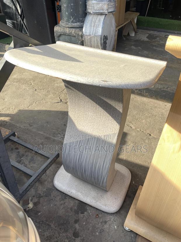 Wooden Pulpit {Gray}