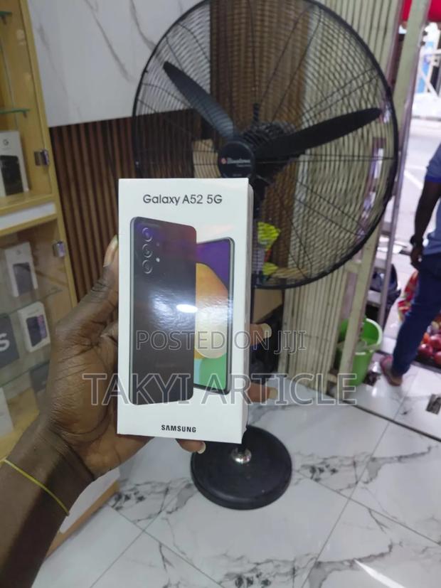 New Samsung Galaxy A52 5G 128 GB Black · Photo 3