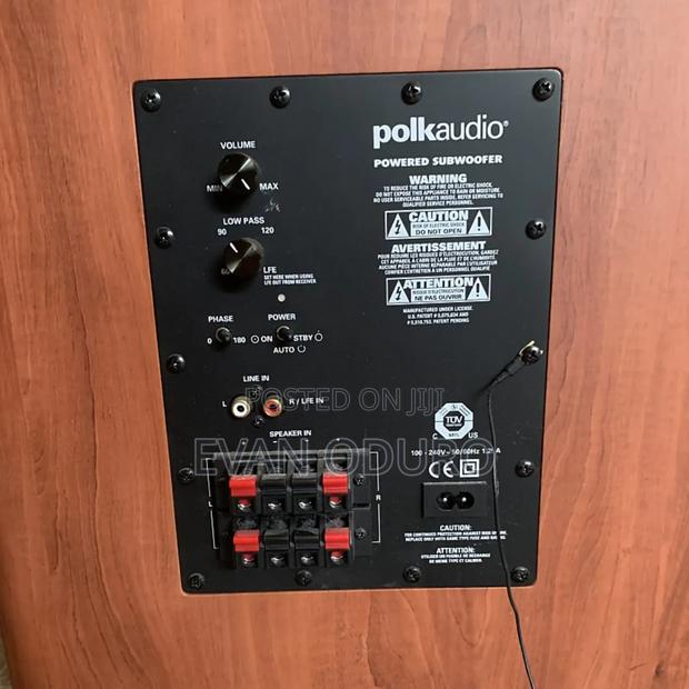Powerful American Polk Audio Deep Warm Bass Tight Bass Music/Movie photo 2