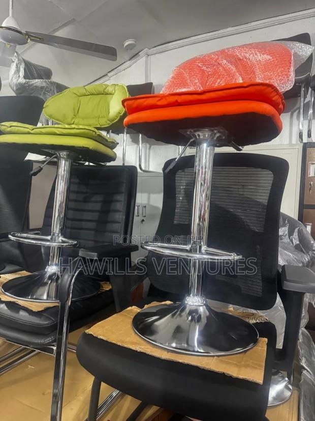 Orange Color Bar Stool · Photo 2