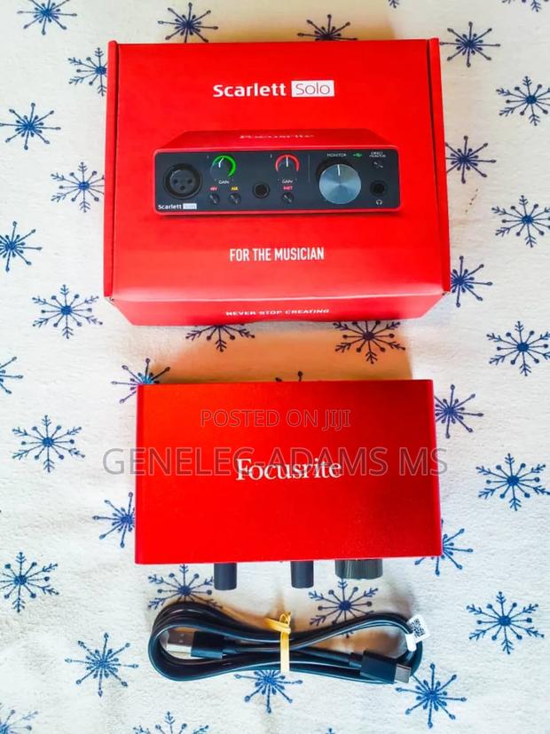 Focusrite Scarlet Solo 3rd Generation