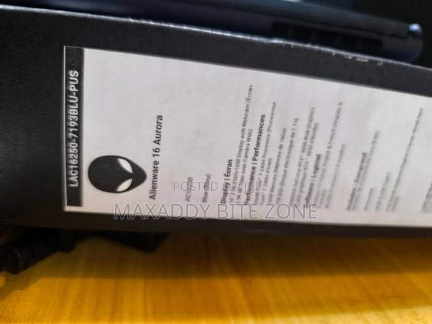 New Laptop Alienware M15 R3 16GB Intel Core Ultra 7 SSD 1T photo 5