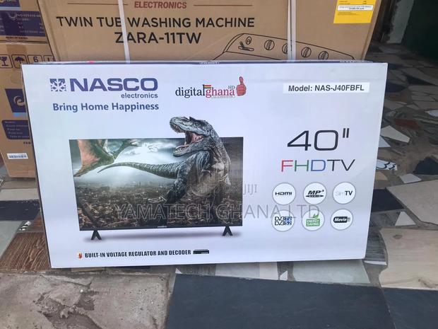 Nasco 40inch Slim And Flameless Digital Satellite Tv photo 2