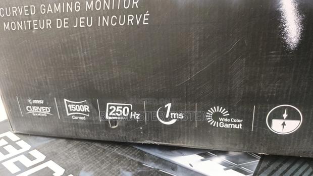 Msi Optix 32" 1ms 165hz Curved Gaming Monitor photo 2