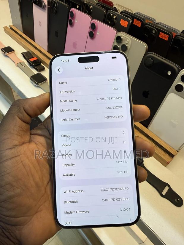 Apple iPhone 15 Pro Max 1 TB White photo 3