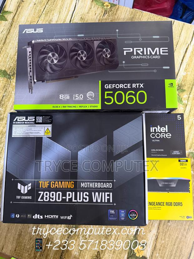 Intel Core Ultra 5 , RTX 5060 ,32gb Ddr5 Ram