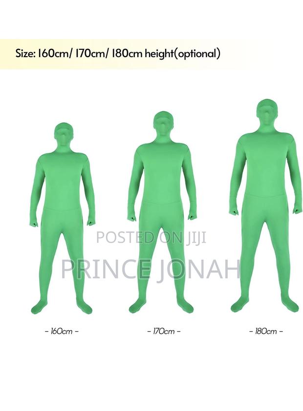 Andoer Full Body Photography Chromakey Green Unisex Adult Bodysuit photo 3