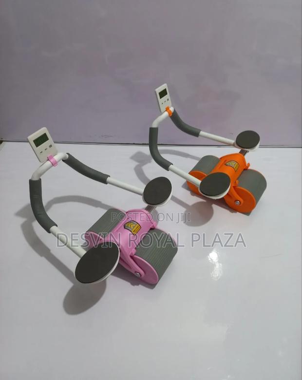 Ab Exercise Automatic Rebound Roller