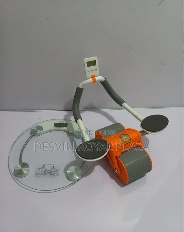 Rebound Roller With Digital Personal Weighing Scale · Photo 1