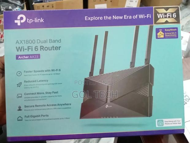 Tp-Link Ax1800 Dual Band Wi-Fi 6 Router Archer Ax23 photo 2