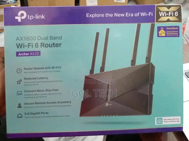 Tp-Link Ax1800 Dual Band Wi-Fi 6 Router Archer Ax23