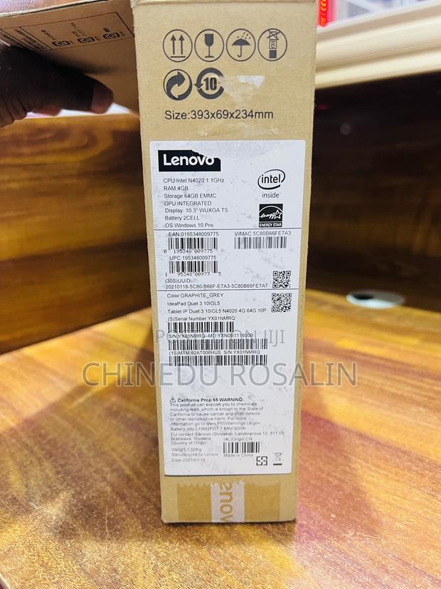 New Laptop Lenovo Ideapad 3 4GB Intel SSD 60GB photo 7