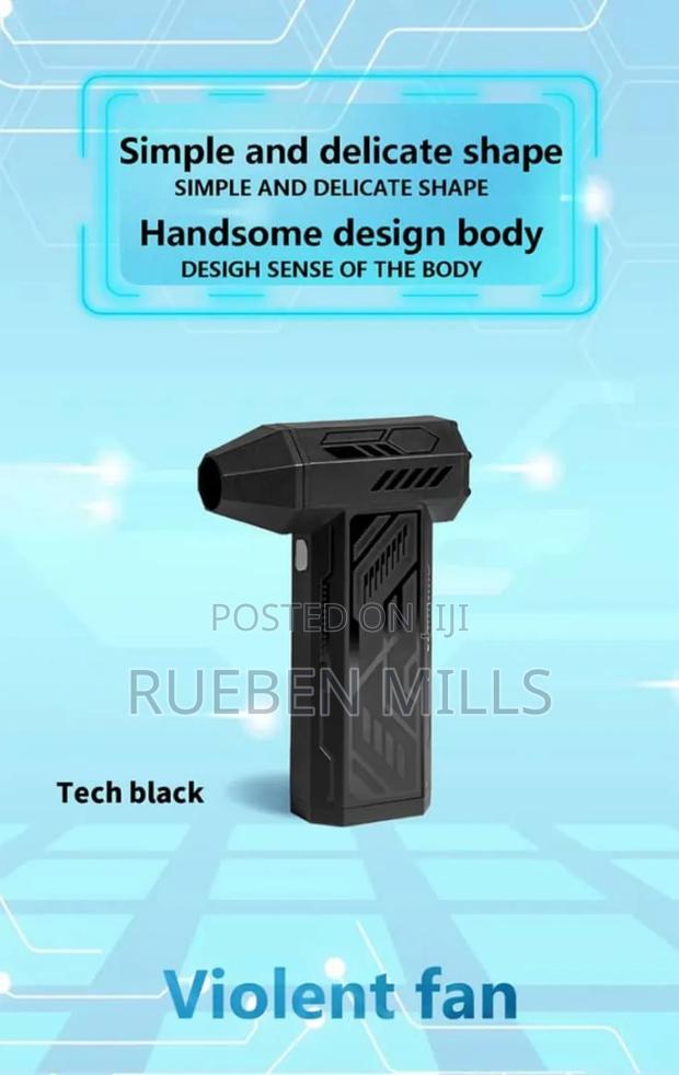 High Quality All Metal Wireless Turbo Jet Fan Air Blower Machine photo 3