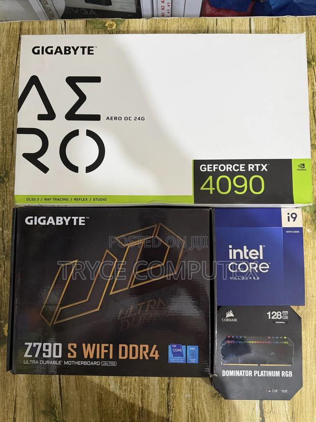 14th Generation Intel Core I9 Cpu, RTX 4090 24gb, 128gb Ddr4 Ram