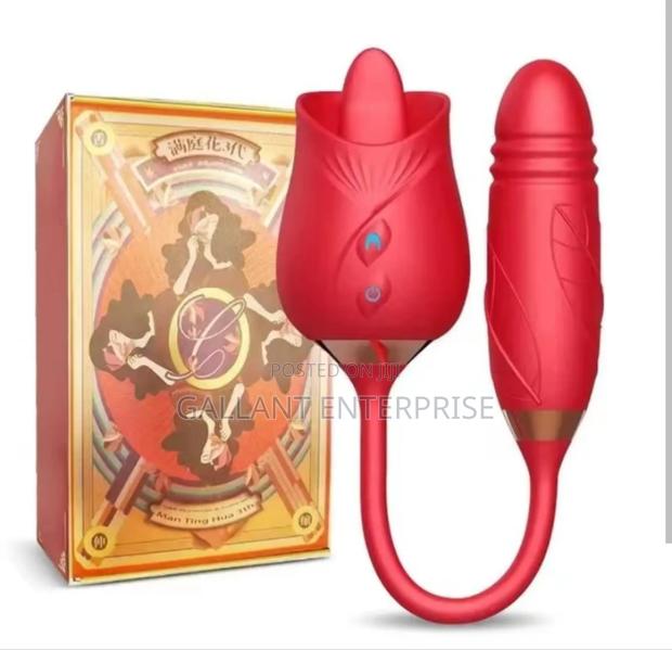 Rose Sex Toy Lick Vibrator for Women. Adult Sex Toy · Photo 2