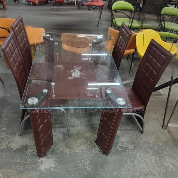 Glass Dining Table (4 Seater)
