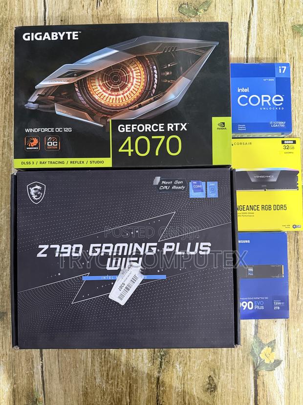 12th Generation Intel Core I7 ,Rtx 4070 12 ,32gb Ddr5 Ram