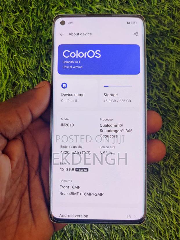 OnePlus 8 256 GB Green photo 2