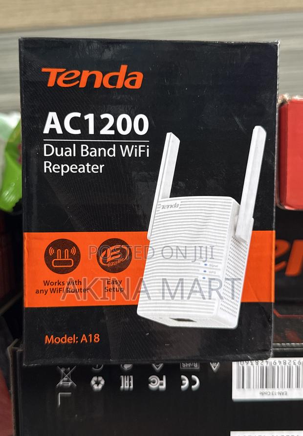 Tenda A18 Range Extender Ac1200 Dual Band Wifi Repeater · Photo 3
