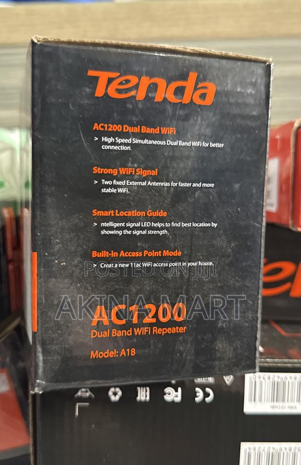 Tenda A18 Range Extender Ac1200 Dual Band Wifi Repeater · Photo 4