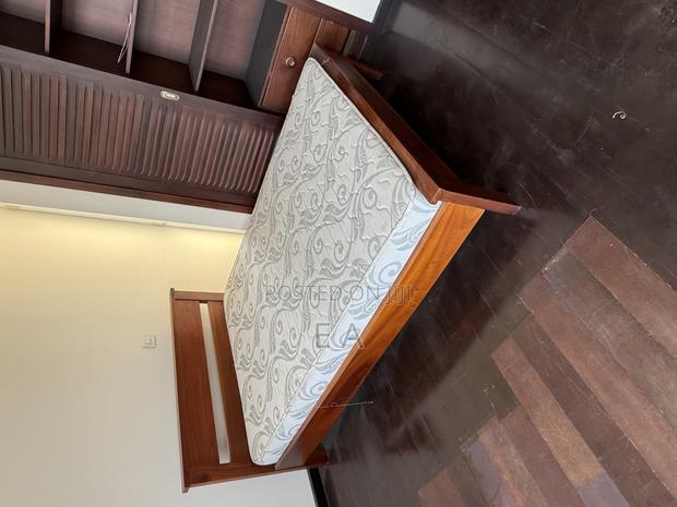 Minimalist Wooden Double Bed Frame +Matresses photo 3