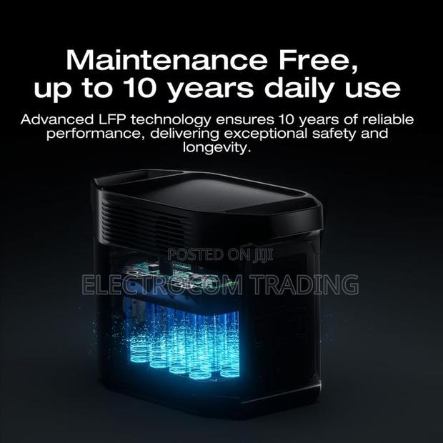 Ecoflow Delta 2 Black (E980), 980wh, 500w, Power Station photo 4