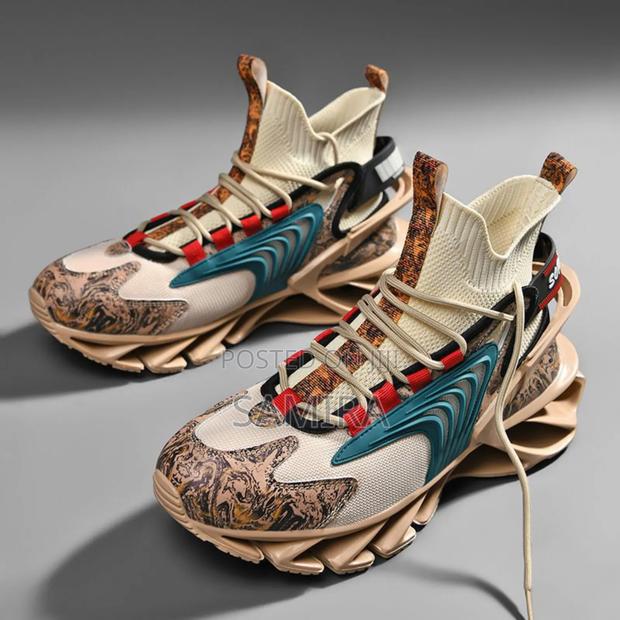 Fashion Chunky Sneakers – Breathable High-Sole Trainers (Unisex) photo 2