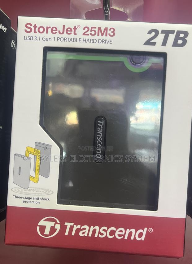 Transcends Storejet 25m3 External Hard Drive 2tb · Photo 2