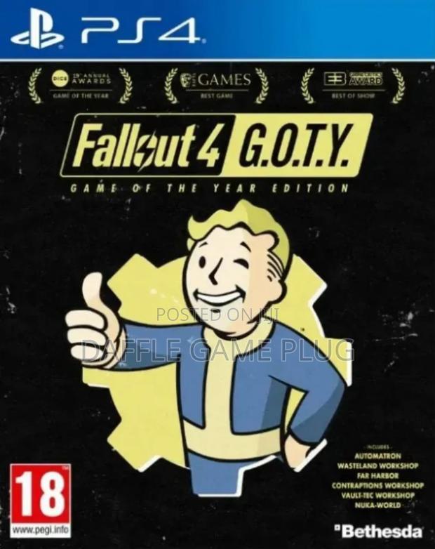 Fallout 4 G.O.T.Y Edition Ps4/Ps5 Primary Account (Online/Offline)