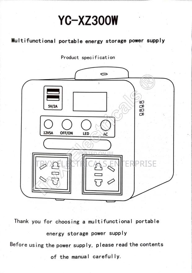 Portable Power Station - 300w - Complete photo 2