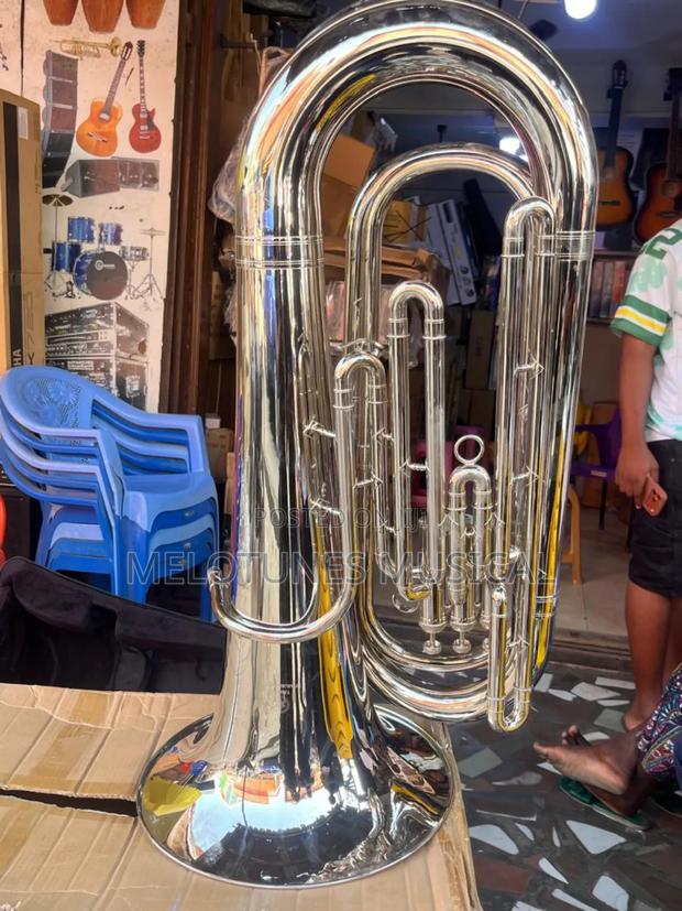Silver-Plated Professional Tuba · Photo 4