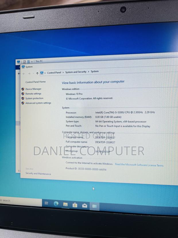 Laptop Lenovo ThinkPad T450 8GB Intel Core i5 SSD 256GB photo 7
