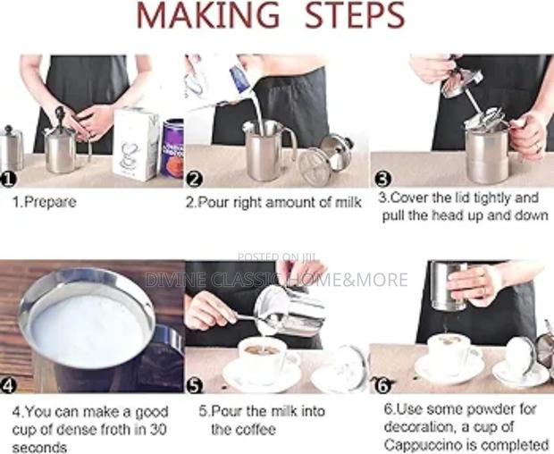 Cilio - Classic Milk Frother - Cappuccino Creamer photo 6