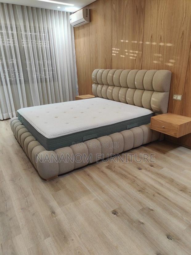Modern Foreign Kingsize Bed Frame With Mattress Available · Photo 2