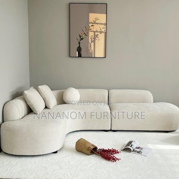 Modern L Shape Curve Sofa Available