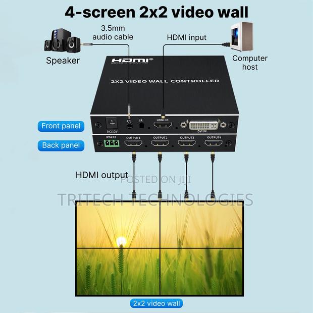2x2 Video Wall Controler photo 3