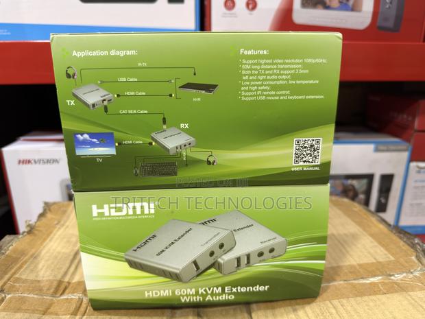 Hdmi 60m Usb Kvm Extender photo 2