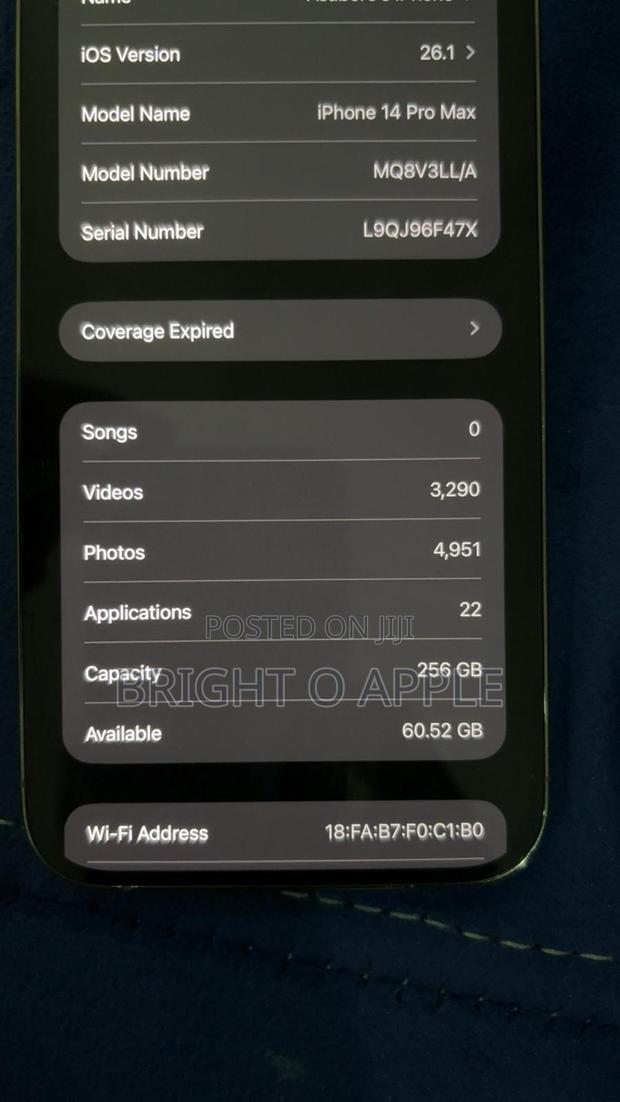 New Apple iPhone 14 Pro Max 256 GB Gold · Photo 3
