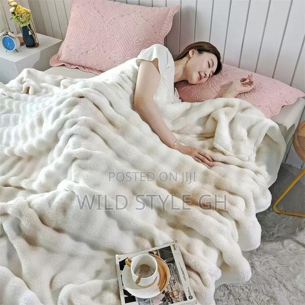 Warm Fluffy Soft Luxury Tie-dye Throw Blankets photo 2