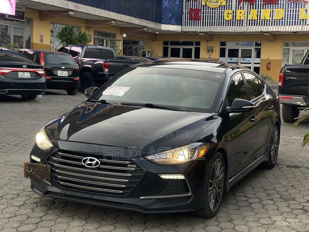 Hyundai Elantra Sport Sedan FWD (1.6L 4cyl 6M) 2017 Black
